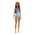 Boneca Barbie Morena Maiô Praia Piscina Mattel Original