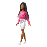 Boneca Barbie Negra 30cm