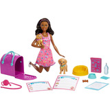 Boneca Barbie Negra Family