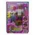 Boneca Barbie Negra Penteados Arco Íris Leopard Rainbow Hair