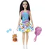 Boneca Barbie Para Crianças Em Idade Pré-escolar, Cabelo Pre