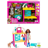 Boneca Barbie Playset Diversão Na Fazenda Hgy88 - Mattel