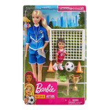 Boneca Barbie Playset Jogadora