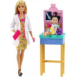 Boneca Barbie Profissoes Pediatra