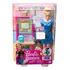 Boneca Barbie Profissões Professora Com Aluna E Acessórios