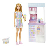 Boneca Barbie Profissoes Sorveteria