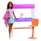 Boneca Barbie Quarto Com