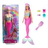 Boneca Barbie Sereia Fantasia