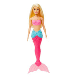 Boneca Barbie Sereia Loira