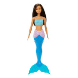 Boneca Barbie Sereia Morena