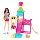 Boneca Barbie Skipper First Jobs - Parque Aquático - Mattel