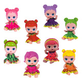 Boneca Bebê Coleção Frutinhas Cotiplas Cheirinho Frutas