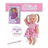 Boneca Bebe Elisi Menina