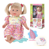 Boneca Bebe Faz Xixi