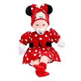 Boneca Bebe Infantil Minnie