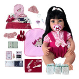 Boneca Bebe Reborn 100