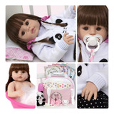 Boneca Bebe Reborn Panda