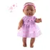 Boneca Bebê Sapekinha Faz Xixi Negra Com Mamadeira Fraldinha