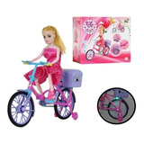 Boneca Bicicleta A Pilha