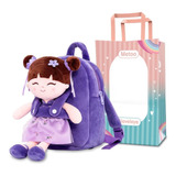 Boneca Com Mochila Oriental