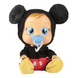 Boneca Cry Babies Mickey