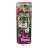 Boneca De Futebol Barbie