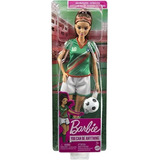 Boneca De Futebol Barbie