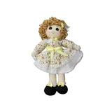 Boneca De Pano Branca