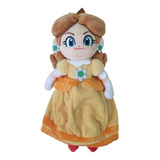 Boneca De Pelucia Princesa Daisy Turma Do Mario Bross 25 Cm 
