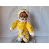 Boneca Dorminhoca Chenille Amarelo