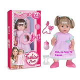 Boneca Fashion Doll Fala