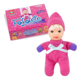 Boneca Fofolete Rosa Estrela