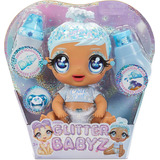 Boneca Glitter Babyz Snow Azul - Original