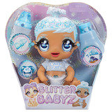 Boneca Glitter Babyz Snow Azul Com Acessórios 574859 - Mga