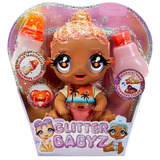 Boneca Glitter Babyz Solana Coral Com Acessórios 577294 Mga