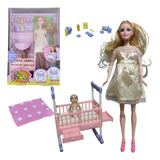 Boneca Gravida Articulada Com
