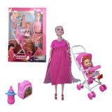 Boneca Gravida Articulavel Gestante