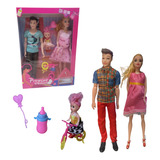 Boneca Gravida E Familia