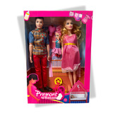 Boneca Gravida E Familia