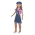 Boneca Isabelly Fashion Brink Model 80cm Vestido Jeans