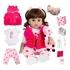 Boneca Linda Silicone-doll 48cm Natal Premium