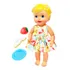 Boneca Little Mommy Com Vestido Estampado Rosa Ou Amarelo