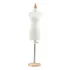 Boneca Manequim Torso Suporte De Costura Base Redonda 33cm