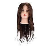 Boneca Manikin Head Hair Practice Hair Doll  50 Cm  Cabelo Humano  Cabeça De Boneca Falsa  Cabelo Humano  Cabeleireiro  Treinamento  Cabeça Para Cabeleireiro  Cabeleireiro  Prática De Corte De Cabelo
