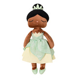 Boneca Metoo Doll Original Angela Princesa Verde Tiana 40cm