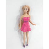 Boneca Mini Barbie Mc Donald's 13cm