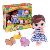 Boneca Mini Fazenda Com