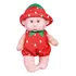 Boneca Mini Frutinha Menina Morango Super Toys