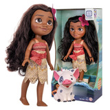 Boneca Moana Com Porquinho