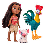 Boneca Moana E Porquinho
